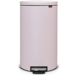 Brabantia 30L Flatback Pedal Bin – Pink